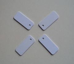 标签RFID 125KHZ PVC材质ID吊牌珠宝迷你小 45X18MM