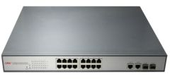 16 POE Ports+2GE/GF Uplink Switch