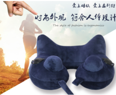 颈部U型枕女枕U型枕护颈枕旅行枕头U型枕男便携式折叠式U枕午睡