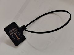 RFID UHF/NFC电缆领带标签带有自定义徽标打印处置
