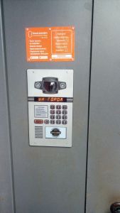 IP66室外使用SIP ONVIF多公寓音频对讲系统