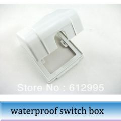 10pcs 86类型通用开关防水盒防溅开关插座盒