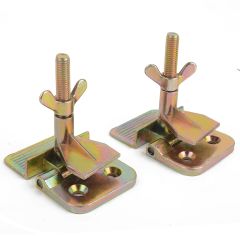 2pcs不锈钢真丝丝网印刷蝴蝶铰链夹85x85x60mm DIY爱好工具