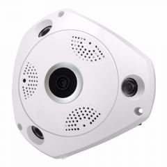 360度全景鱼眼摄像头WiFi HD 960P家居监视