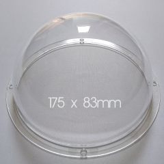 6.2 inch Outer Clear Color Acrylic Dome Camera Lens Housing Transparent Cover Replacement Outdoor Wa