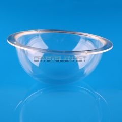 6 Inch Indoor / Outdoor CCTV Replacement Clear Acrylic Camera Dome Housing For Free Shipping 