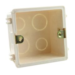 86 Cassette Universal White Wall Mounting Box for Wall Switch and Plastic Enclosure Socket Back Box 