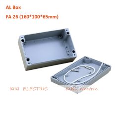 AL box  Industrial Electric Waterproof Junction Terminal Aluminum Box / Metal Enclosure  IP67 160*10