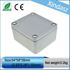 Free shipping aluminium enclosure electronics waterproof electronic box aluminium junction box metal