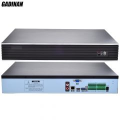 Gadinan H.265/H.264 32CH*4MP/24CH*5MP CCTV NVR双向音频安全网络录音机IP P2P NVR ON