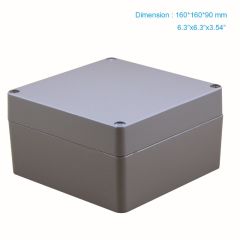 Hot Sale IP67 Square  Metal Junction Box Waterproof aluminium box use for connection enclosure 160*1