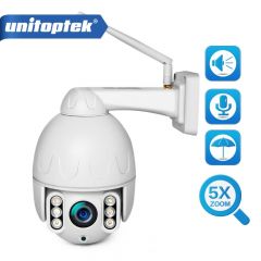 迷你PTZ WiFi IP摄像头1080P 5X变焦室外圆顶无线无线ip摄像头2.0MP夜视50m S
