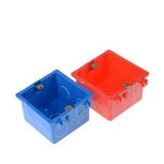 新的1pcs 86*86mm盒式墙壁开关和塑料外壳插座b