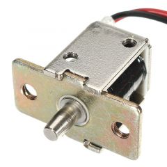 新安全DC 12V 0.5A迷你电螺栓锁定推杆圆柱形柜锁5mm stroke acce acce