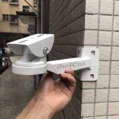 Outdoor Exterior Corner Bracket for CCTV Cameras IP Security Camera  Wall Corner Mounting Steady Sup