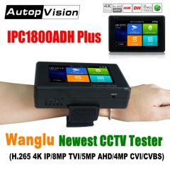 最新的4英寸手腕CCTV高清摄像机测试仪H.265 4K IP 8MP TVI 4MP CVI 5MP AHD AHD模拟5英寸1 C