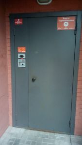 两道谈话和门释放有线建筑对讲机摄像机