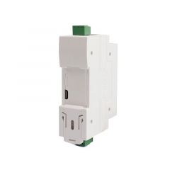 USR-DR301 DIN-RAIL RS232串行端口到以太网转换器服务器IoT设备支持Modbus RTU到Modbus TCP