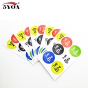 6pcs/lot nfc标签贴纸NTAG213 13.56MHz标签RFID标签卡粘合剂防水Samsu