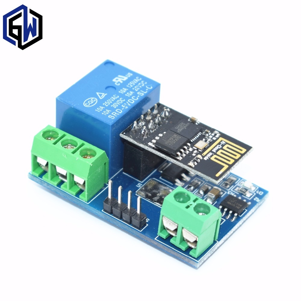 ESP8266 5V WIFI继电器模块事物智能家居遥控开关打开电话应用