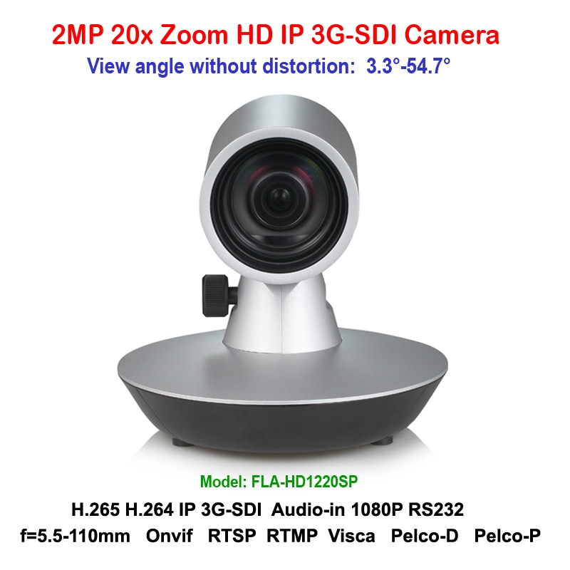H.265 20倍变焦 3G-SDI/IP 视频会议摄像头