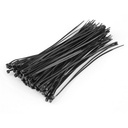 100pcs 8英寸3 x 200mm尼龙塑料电缆扎带ZIP固定线条包裹带