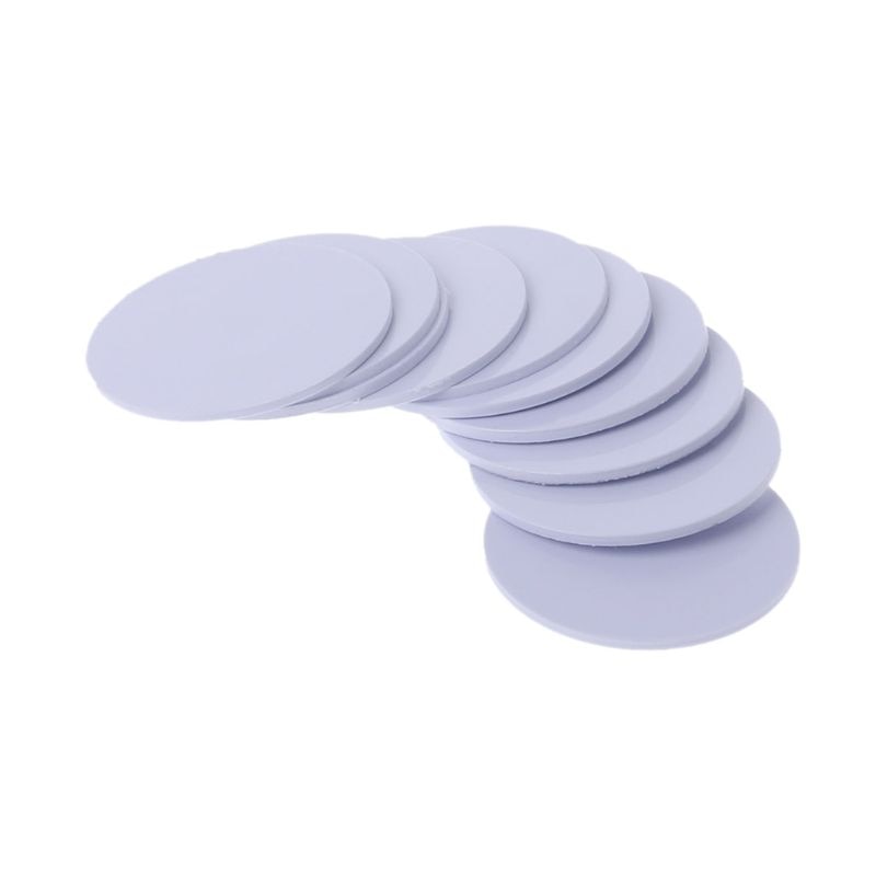 10pcs NTAG215 NFC标签贴纸手机可用粘合标签RFID标签25mm