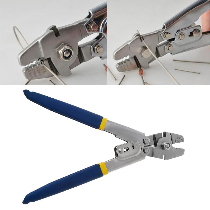 WXS-255钳子绳绳索用于压接钓鱼线电缆工具夹压接机手工工具260mm