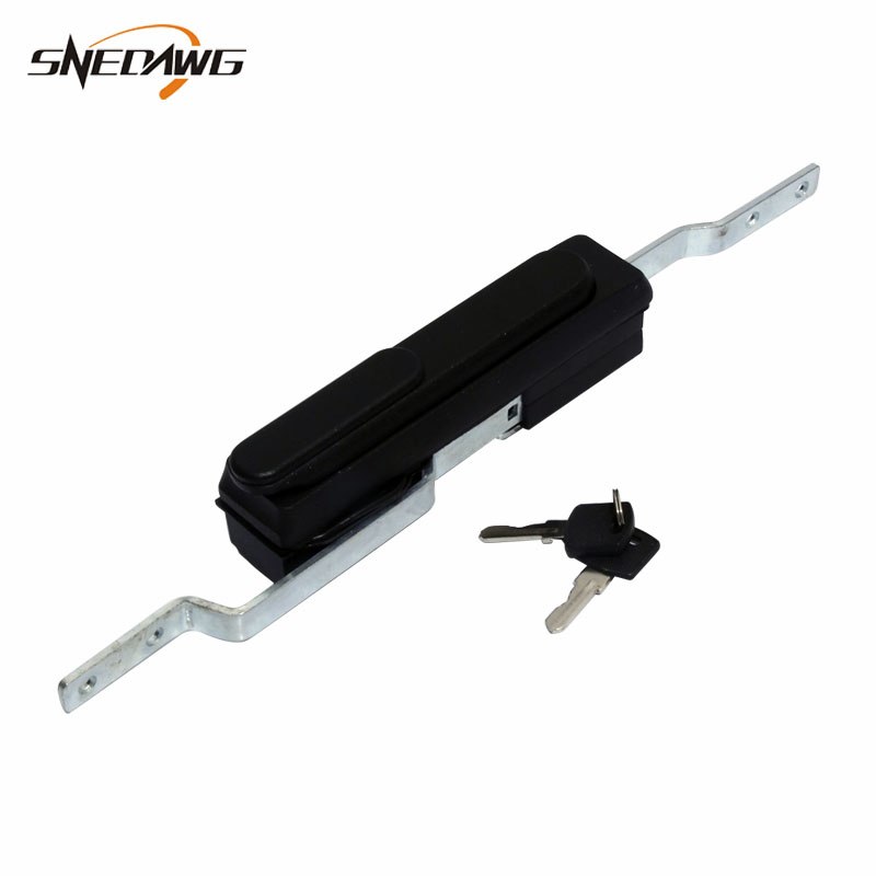 MS840-1锌合金机柜锁钥匙150x25mm工业分配箱杆控制锁安全