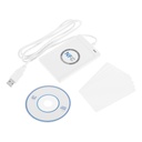 1PC USB ACR122U NFC RFID智能卡读取器作家，用于所有4种NFC（ISO/IEC18092）标签 + 5pcs