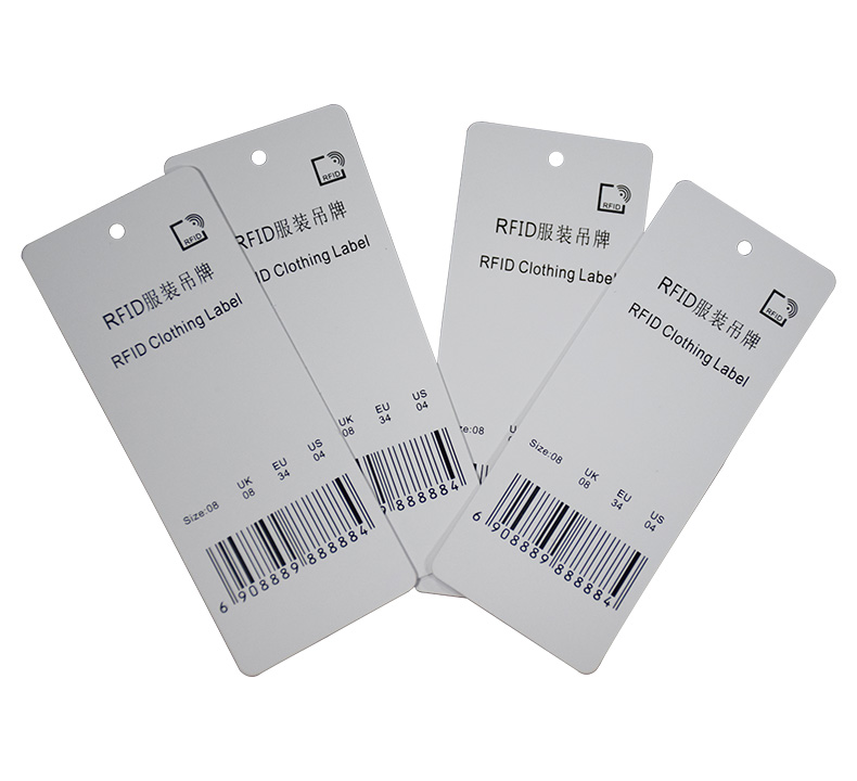 RFID 纸质 UHF 服装吊牌定制