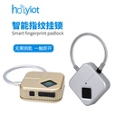 智能便携指纹挂锁小号锁头智能家用学生宿舍健身房衣柜医用储物柜