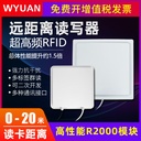 WYUAN超高频rfid读写器高性能英频杰R2000晶片UHF915远距离读卡器