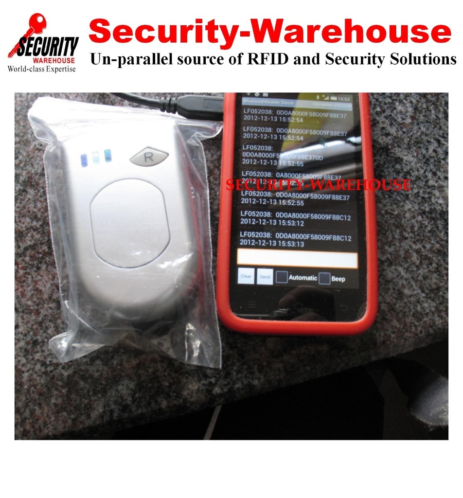 RFID 13.56MHz蓝牙读卡机android手机APP应用开发报#全球出货送卡