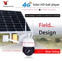 Yobangsecurity 1080P 2.0m 5x光学变焦太阳能电池监视闭路电视摄像机WiFi户外