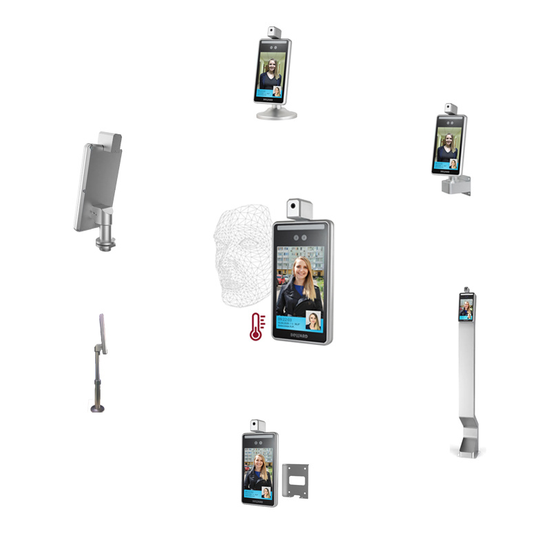 红外热成像摄像头访问控制和时间出勤率面部ID识别设备