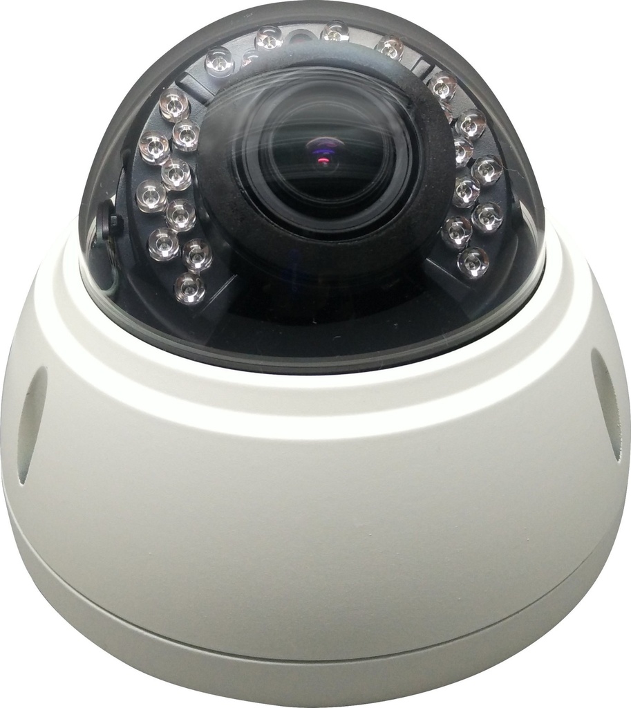 1080p 2MP Onvif H. 265面部捕获光学WDR圆顶摄像头