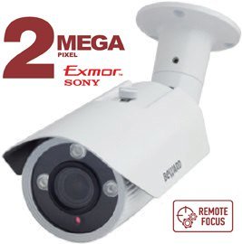 2.8-12mm 电动变焦镜头防水网络 2MP 枪式 IP 摄像机