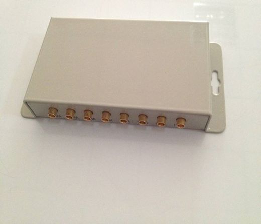 RFID UHF 860-960 MHz智能从属式多路复用器分配器8天线