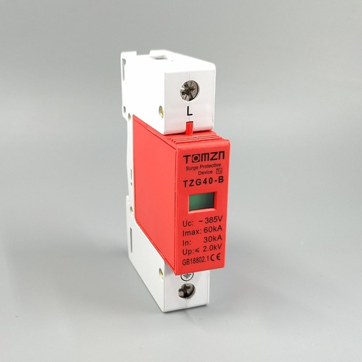[1691461601-CN] AC SPD 1P 30KA〜60KA B〜385V房屋电涌保护器保护剂保护性低压避雷器设备