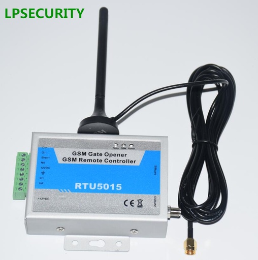 [32461026301-CN] lpsecurity rtu5015 GSM门开揭开器继电器开关远程访问控制门开启器通过免费呼叫