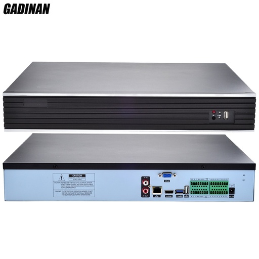 [32778073893-CN] GADINAN H.265/H.264 32通道网络硬盘录像机（NVR）