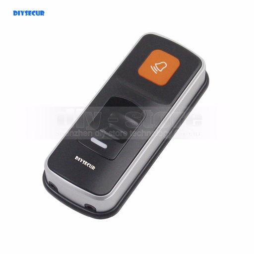 [32838440378-CN] DiySecur 1000用户指纹125kHz RFID卡读取器2在1个门锁访问控制器套件塑料中