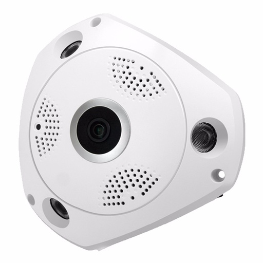 [32862862350-CN] 360度全景鱼眼摄像头WiFi HD 960P家居监视