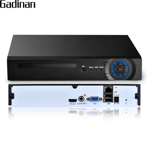 [32866259946-CN] Gadinan 16通道500万像素CCTV NVR (H.265 P2P网络硬盘录像机)