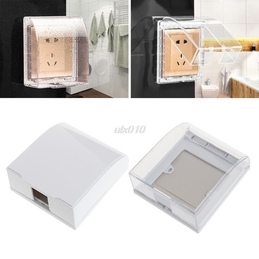 [32886174757-CN] 86型防水盒，适用于86*86mm墙壁开关和插座