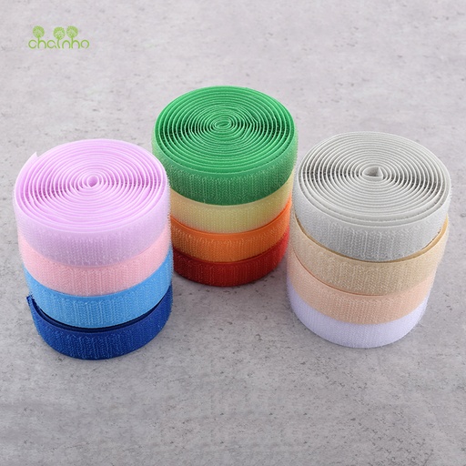 [32892196656-CN] Chainho，1 Yard/Lot，尼龙软魔术胶带，钩子和环的紧固件，适用于服装/腕带/计算机和耳朵