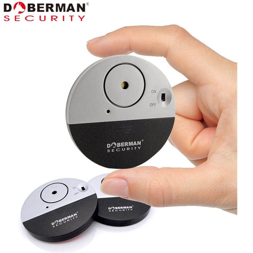 [32899783469-CN] Doberman Security SE-0106带有Chime Home电子无线振动传感器Home的入场后卫Home s