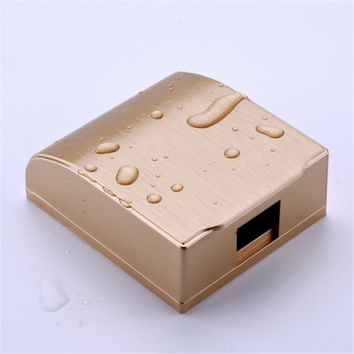 [32914598326-CN] 高品质单件86型防水盒，适用于86*86mm墙壁开关和插座，尺寸：97*122*43mm