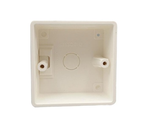 [32955237579-CN] 86*86mm 墙壁安装盒 开关盒 暗盒 通用白色 适用于墙壁开关和塑料外壳